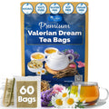 Premium Valerian Tea, Improve Digestion, Support Brain, Weight, Skin and Sleep