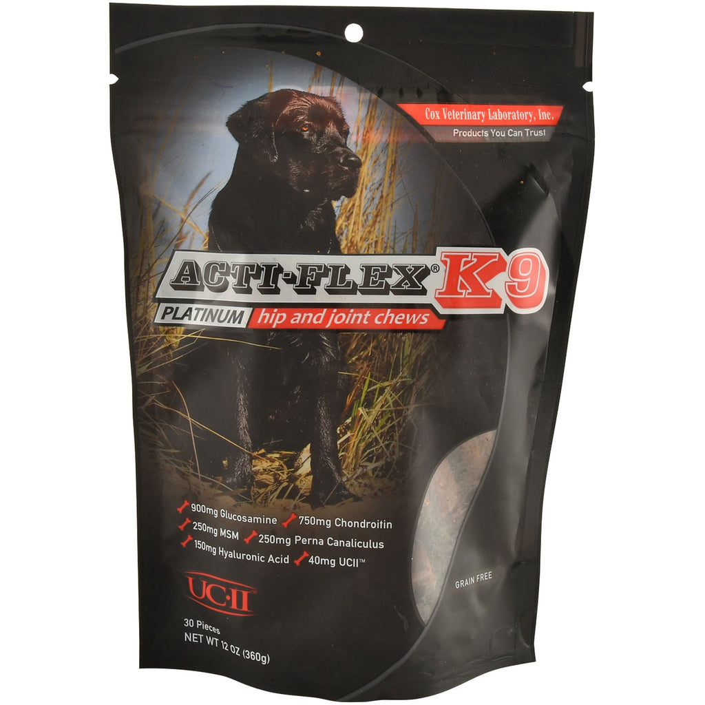 Cox Veterinary Acti-Flex K-9 Platinum Hip & Joint Chews 12 oz. Dog Joint Supplement
