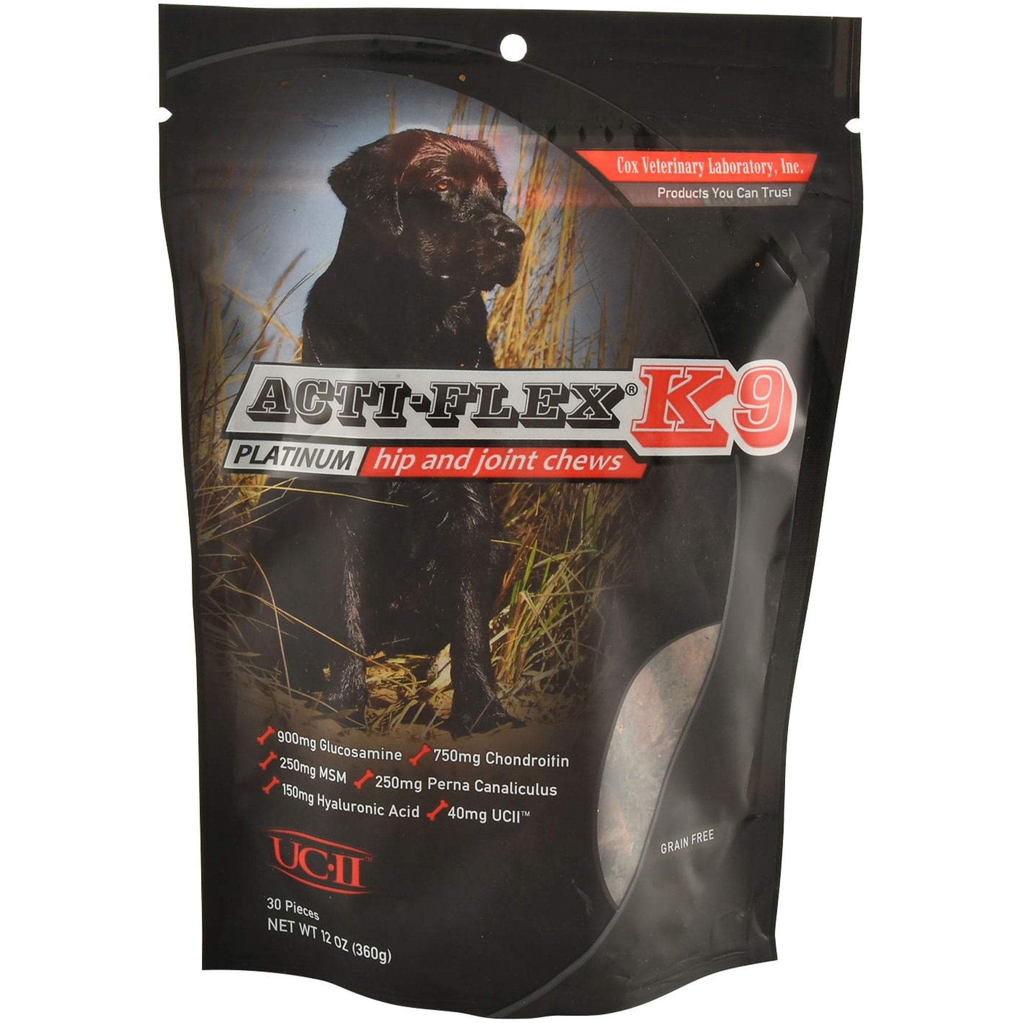 Cox Veterinary Acti-Flex K-9 Platinum Hip & Joint Chews 12 oz. Dog Joint Supplement