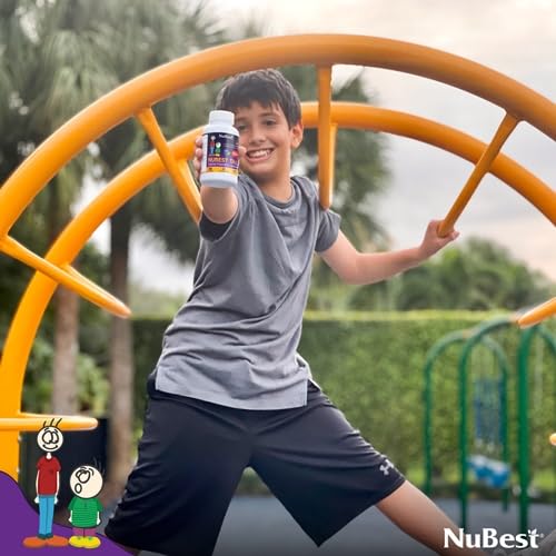 NuBest Tall 10+, Powerful Growth for Kids & Teens (10+), Milk Drinkers, 60 Capsules