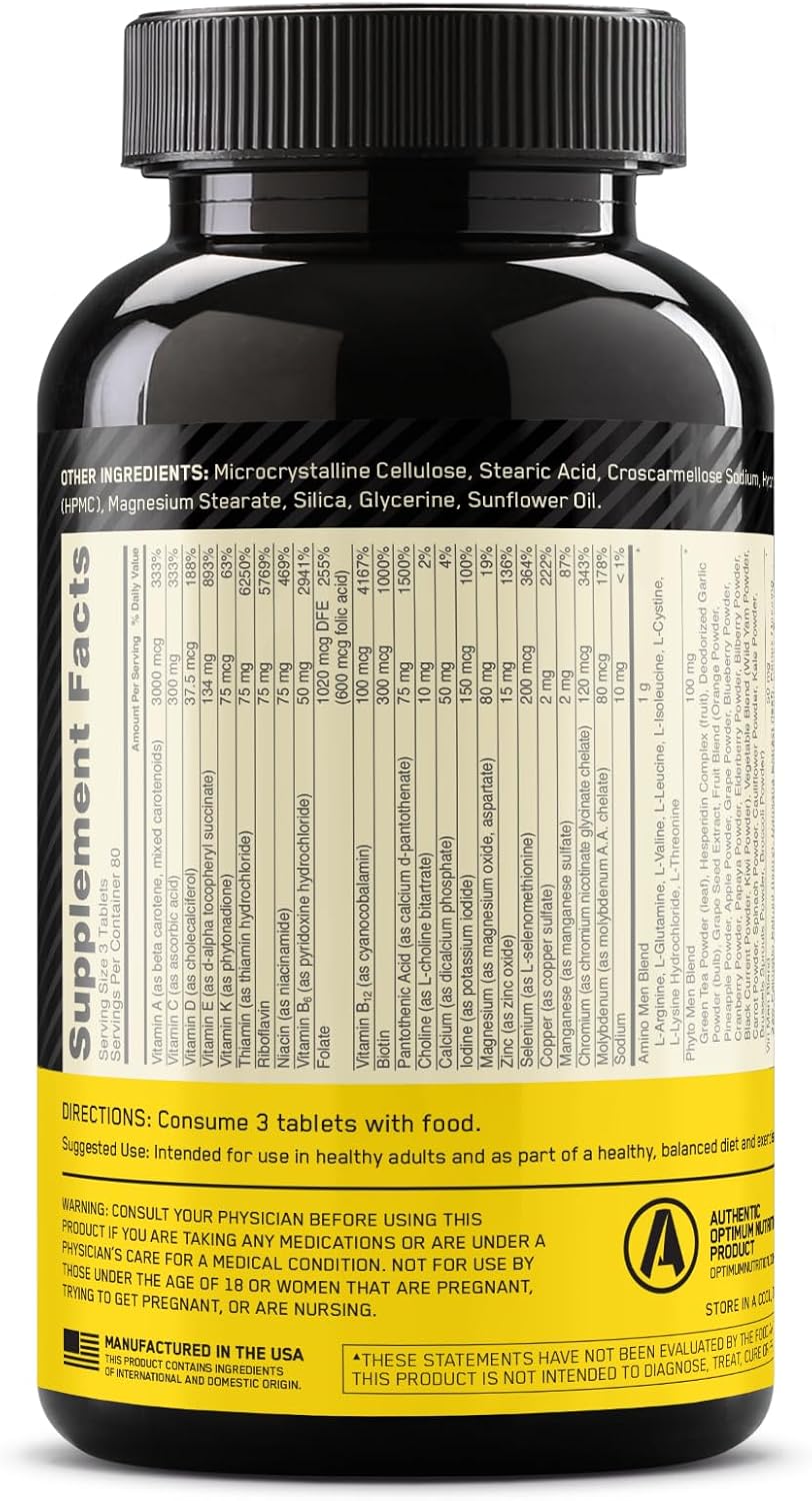 Optimum Nutrition, Opti-Men®, Multivitamin For Active Men