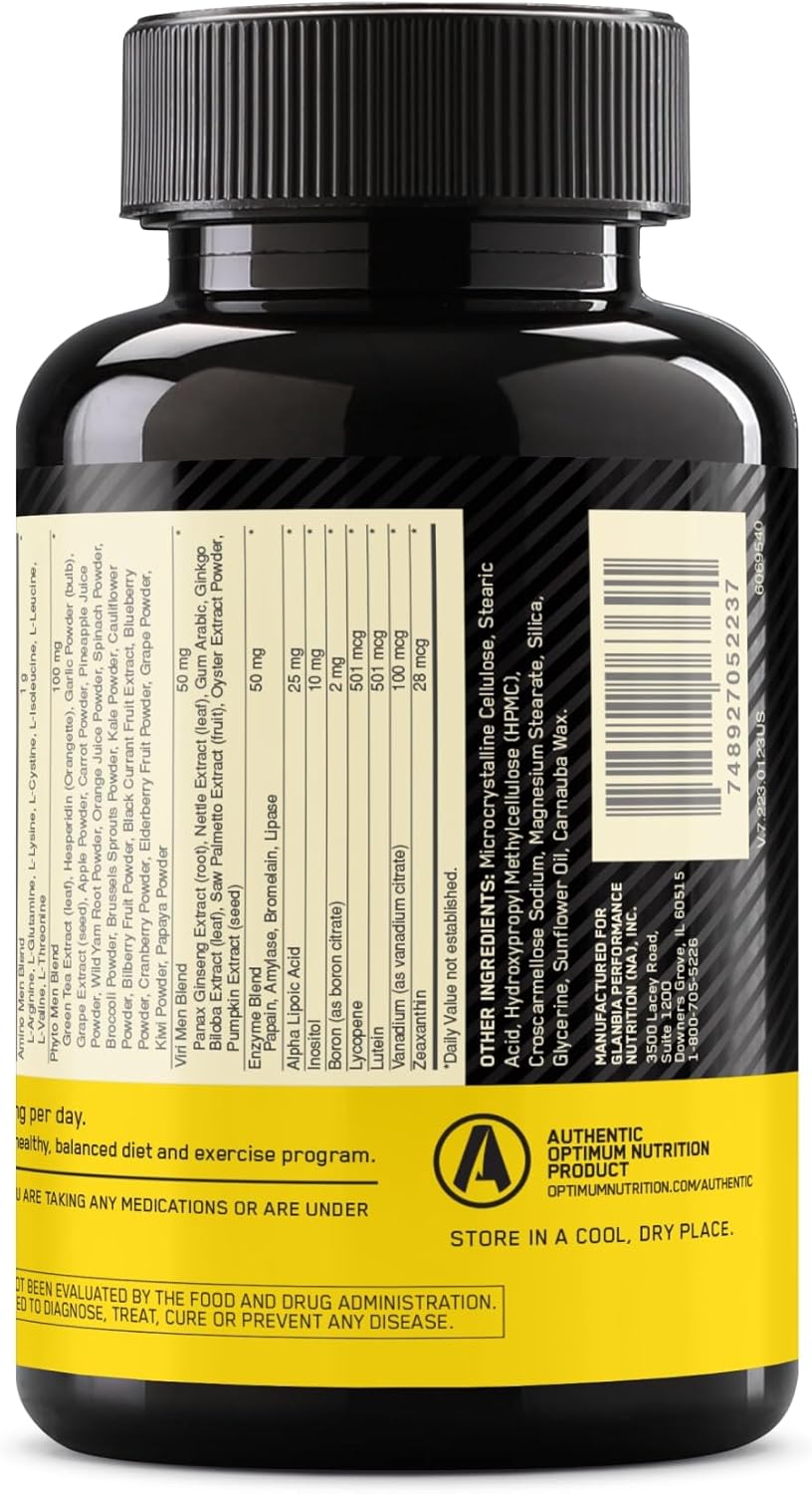 Optimum Nutrition, Opti-Men®, Multivitamin For Active Men