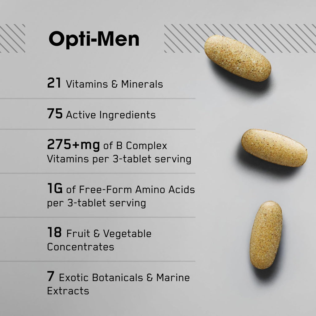 Optimum Nutrition, Opti-Men®, Multivitamin For Active Men