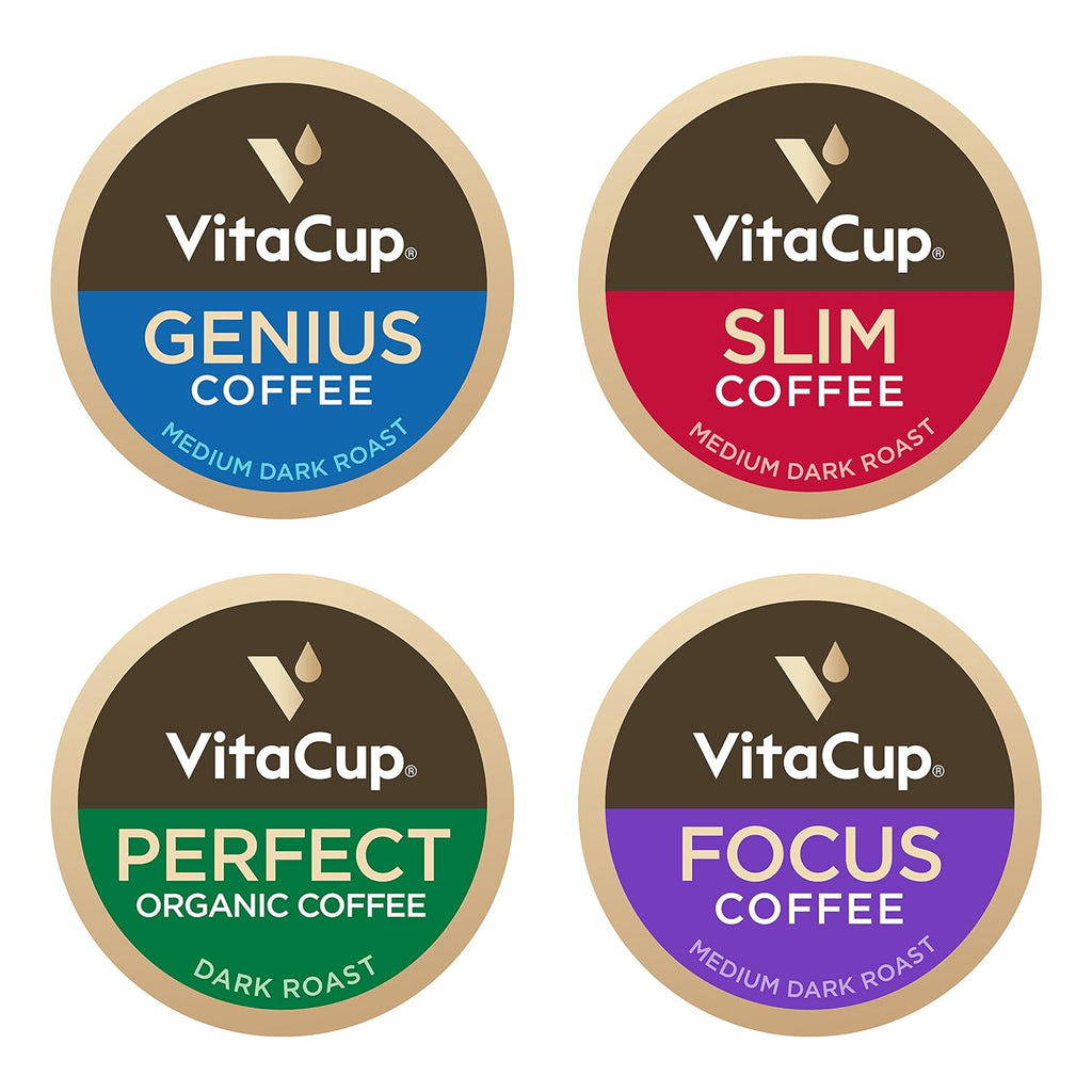 Slim Organic Coffee Pods with Diet Support  Bold Flavor