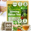 SIimming Detox Tea Caffeine Free - Herbal Tea with Chamomile, Hibiscus Tea & Ginger Root
