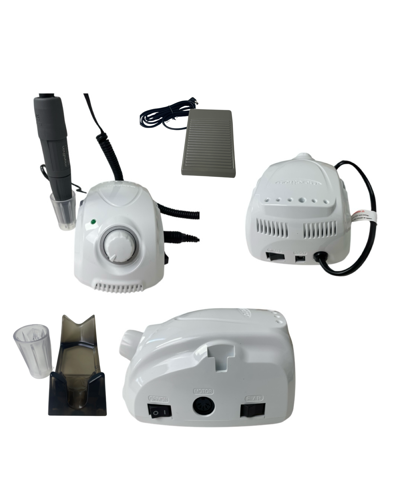 SAEYANG Marathon Champion 3 Nail Drill Machine. Original, Made in Korea. Grey Handpiece 35000 PRM