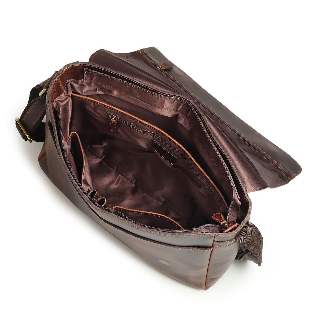 Genuine Sitka Leather Laptop Bag