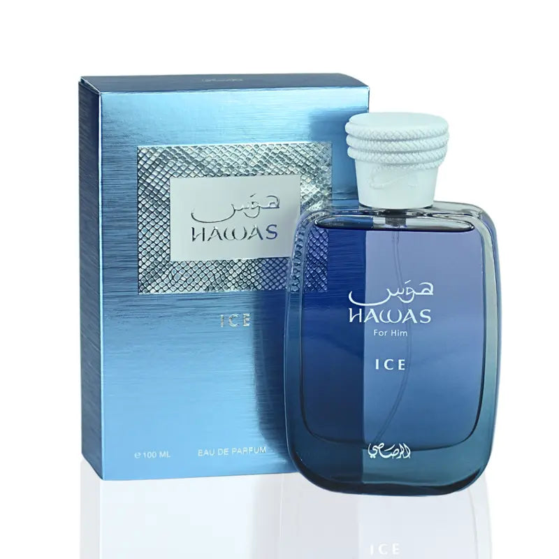 Rasasi Hawas Ice Eau De Parfum Spray for Men 3.38 oz