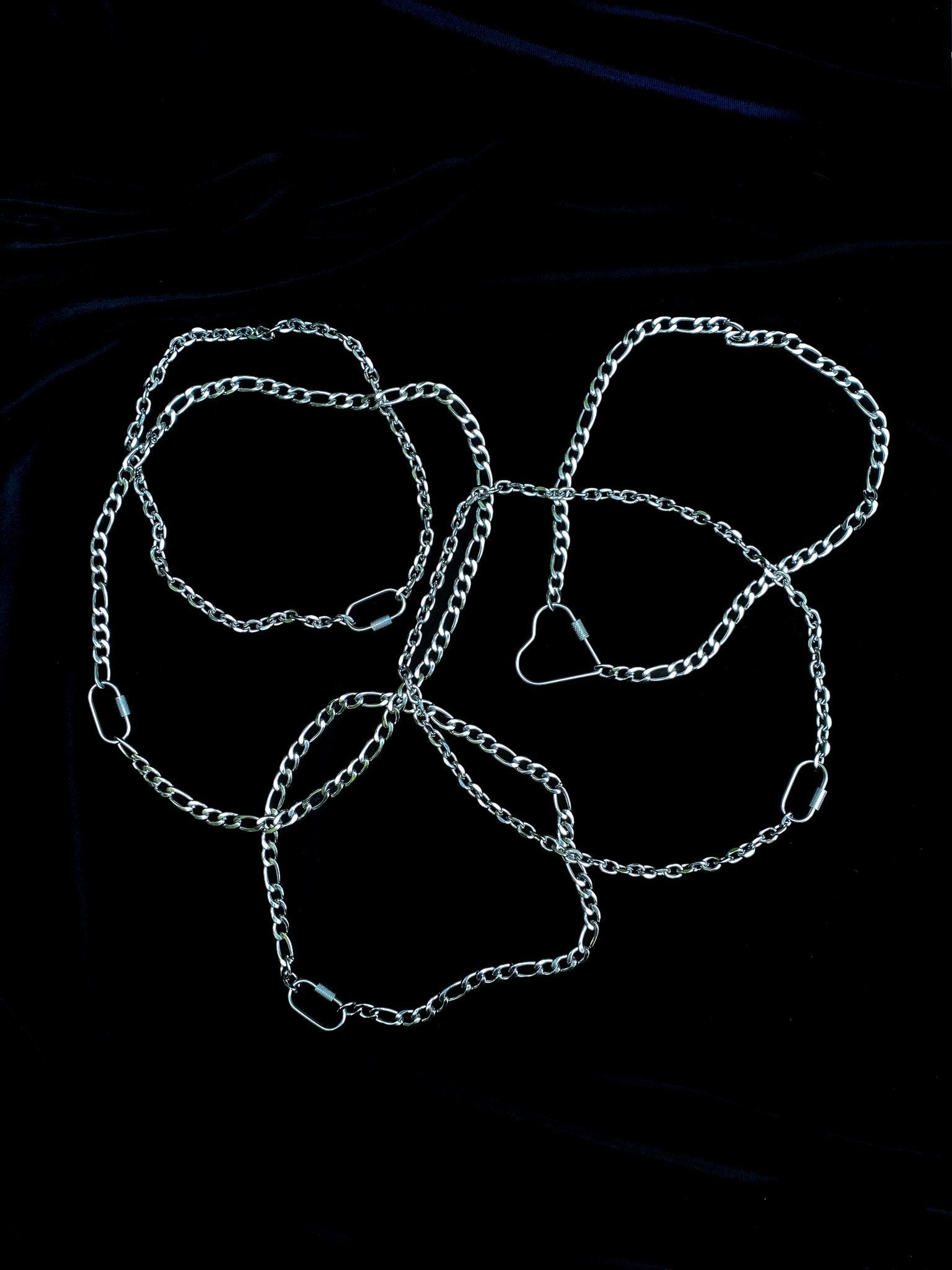 classic carabiner necklace
