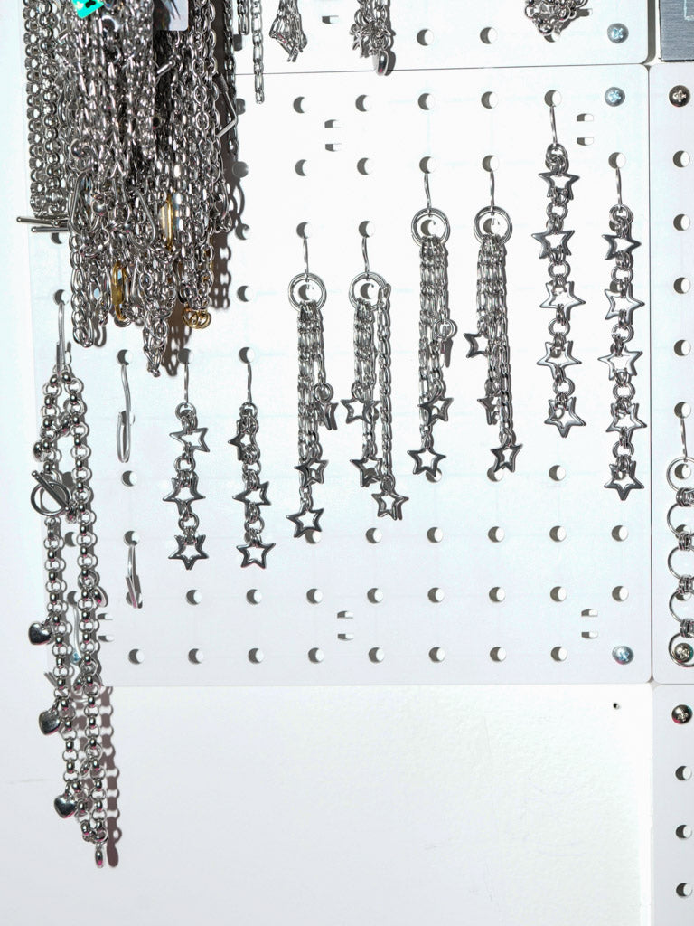 Frankie Chain-Drop Earrings