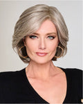 Raquel Welch Flash Forward Layered Mid-Length Textured Wig by Hairuwear, Average Cap Size, RL33/35 Deepest Ruby