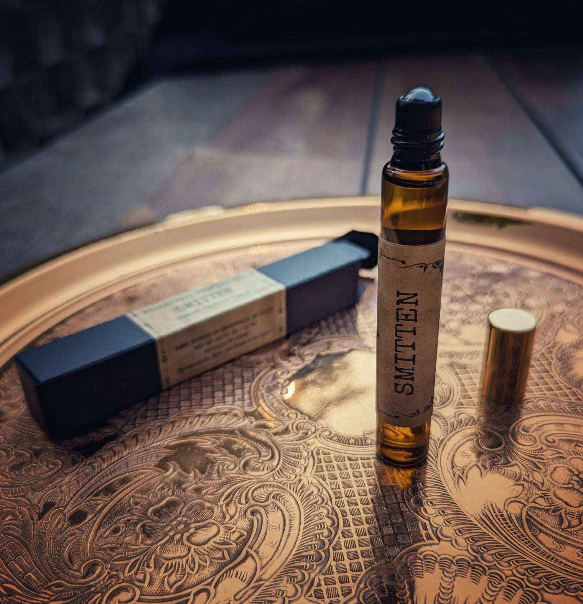 Vintage Perfume Oil Rollerball – Old Hollywood Inspired Travel Fragrance